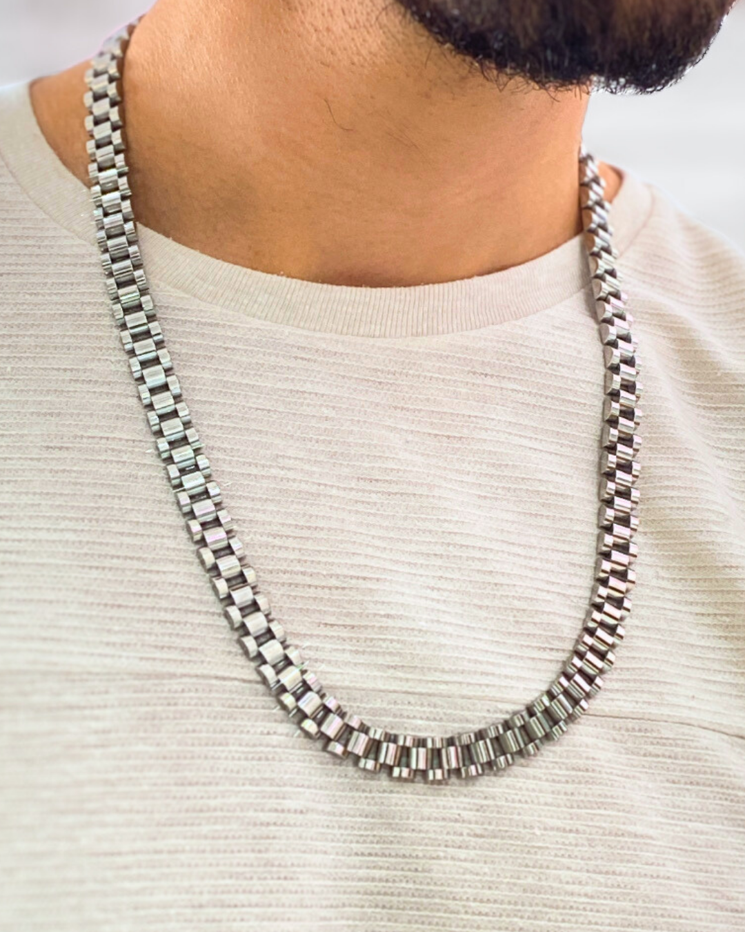 Collar rolex de oro sale