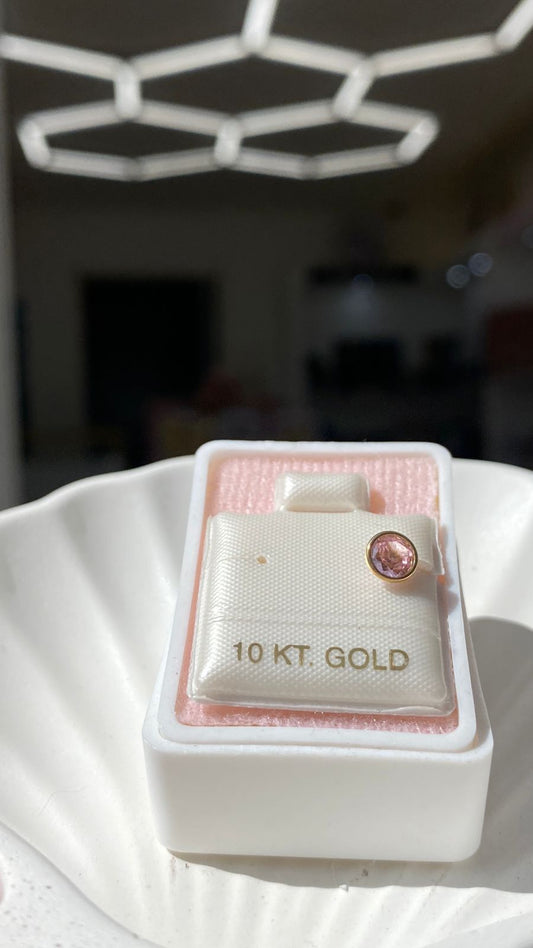 Broquel Vanessa Oro 10k