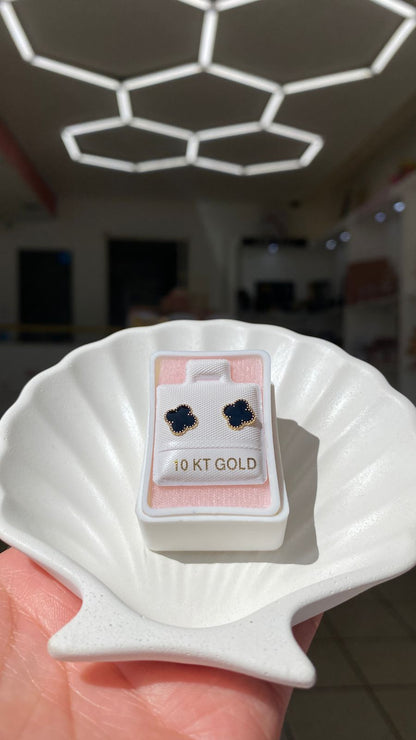 Broquel Clover Oro 10k