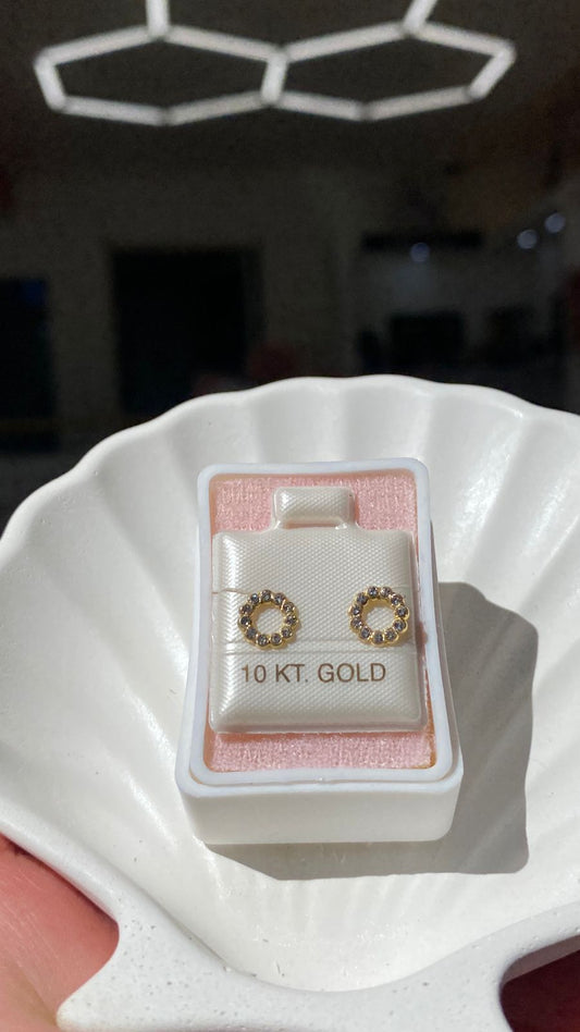 Broquel Circle Oro 10k