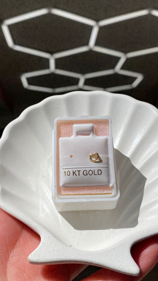 Broquel Kitty Oro 10k