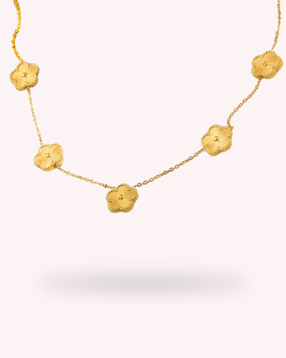 Collar Gold Clover