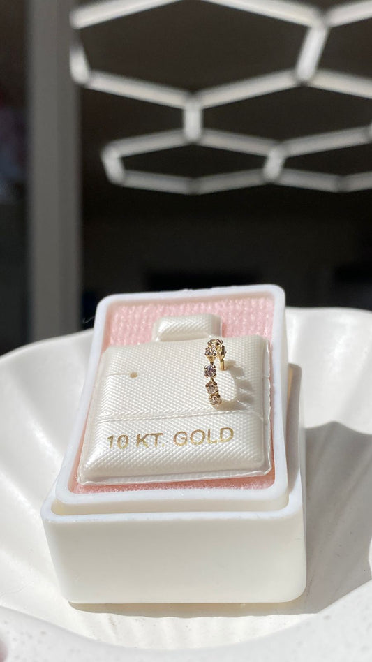 Broquel Katherin Oro 10k